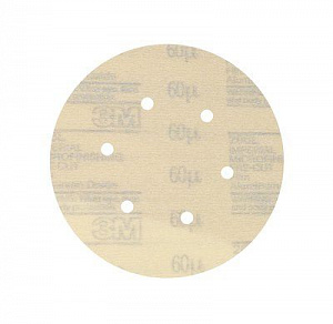 Круг Шлифовальный , 15 мкм, 3M™ Hookit™ 266L 150 мм, 6 отв., LD600A, № 00131, 25 шт./уп.