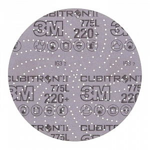 Круг Шлифовальный, 220+, 150 мм, Клин Сэндинг,3M™ Cubitron™ II Hookit™ 775L № 86427, 50 шт./уп.