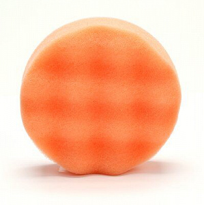 Круг полировальный , рельефный, поролоновый, оранжевый, 80 мм, № 02648, 10 шт./уп